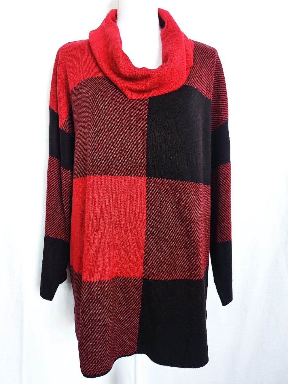 Calvin Klein Long Sleeve Cowl Neck Women's Pullover Sweater Size XL